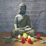 Flowers at the Offering Altar during Feed Your Mind-Feed Your Neighbor